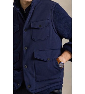 Polo Ralph Lauren Frotteeweste im funktionellen Stil navy