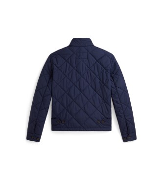 Polo Ralph Lauren Giacca imbottita con collo alto blu navy