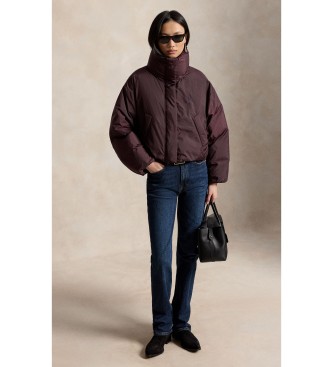 Polo Ralph Lauren Doudoune courte matelassée bordeaux