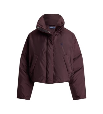 Polo Ralph Lauren Doudoune courte matelassée bordeaux