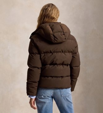 Polo Ralph Lauren Chaqueta acolchada de plumón marrón