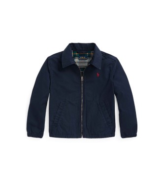 Polo Ralph Lauren Bayport-kavaj i marin bomullspoplin