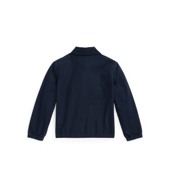 Polo Ralph Lauren Bayport-kavaj i marin bomullspoplin