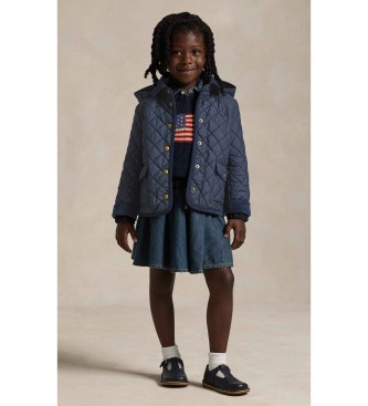 Polo Ralph Lauren Quiltet jakke i navy