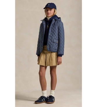 Polo Ralph Lauren Modra prešita jakna