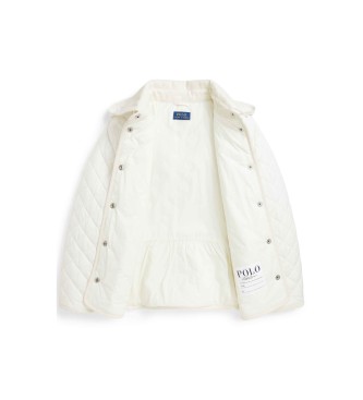 Polo Ralph Lauren Quiltet jakke hvid