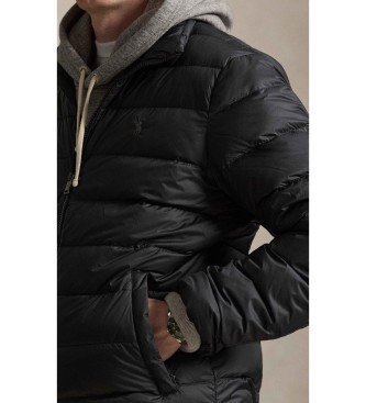 Polo Ralph Lauren Giacca pieghevole nera opaca Colden