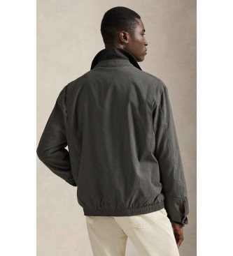 Polo Ralph Lauren Casaco de sarja cinzento com duplo refor�o