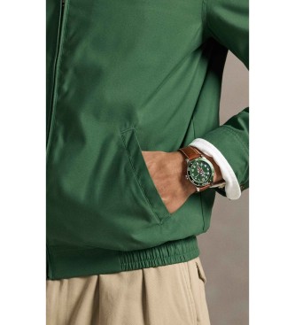 Polo Ralph Lauren Casaco com duplo refor�o em sarja verde