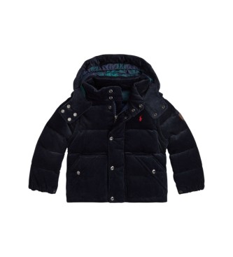 Polo Ralph Lauren Omvormbaar jack van dons en marineblauwe corduroy