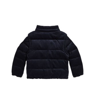 Polo Ralph Lauren Omvormbaar jack van dons en marineblauwe corduroy