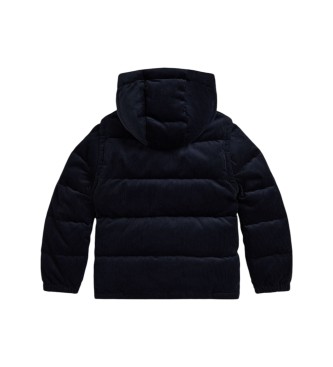 Polo Ralph Lauren Omvormbaar jack van dons en marineblauwe corduroy