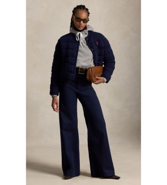 Polo Ralph Lauren Giacca in lana e cashmere con bottoni blu navy