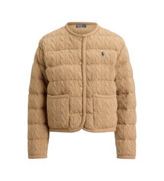 Polo Ralph Lauren Wool and cashmere jacket with beige buttons