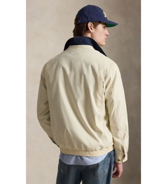 Polo Ralph Lauren Twillkavaj med dubbelt bälgveck beige