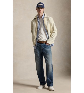 Polo Ralph Lauren Twillkavaj med dubbelt bälgveck beige