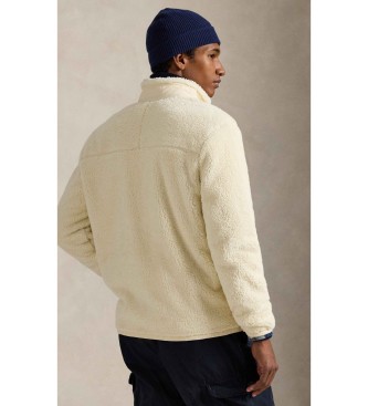 Polo Ralph Lauren Hybrid jacket with beige fleece fabric