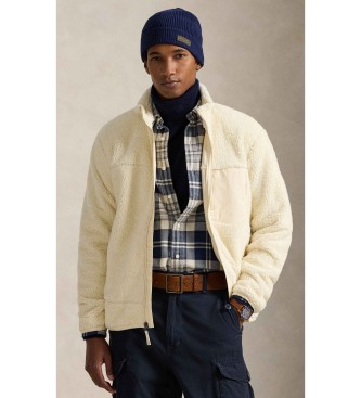 Polo Ralph Lauren Hybrid jacket with beige fleece fabric