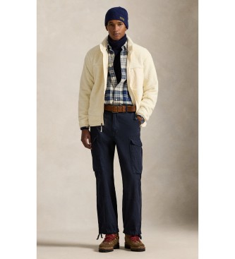Polo Ralph Lauren Hybrid jacket with beige fleece fabric