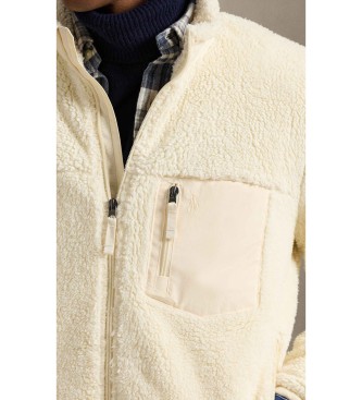 Polo Ralph Lauren Hybrid jacket with beige fleece fabric