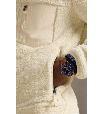 Polo Ralph Lauren Hybrid jacket with beige fleece fabric