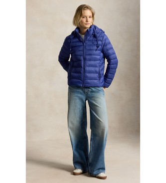 Polo Ralph Lauren Wasserabweisende Jacke mit blauer Kapuze
