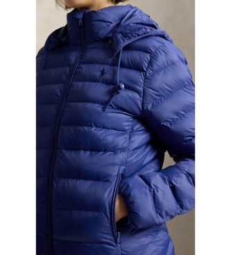 Polo Ralph Lauren Wasserabweisende Jacke mit blauer Kapuze