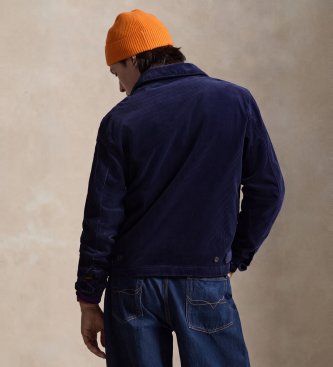 Polo Ralph Lauren Veste Wynton en velours côtelé marine