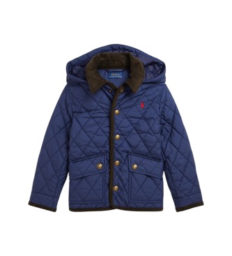Polo Ralph Lauren Navy blue hooded country-style jacket