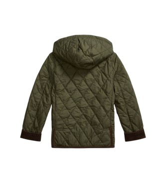 Polo Ralph Lauren Casaco campeiro com capuz verde