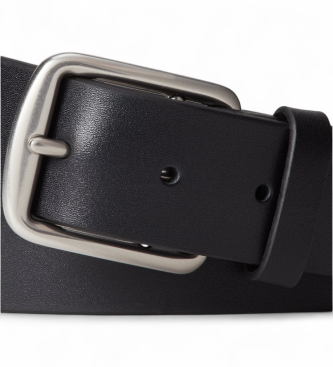 Polo Ralph Lauren Usnjeni pas s črnim konjem