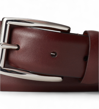 Polo Ralph Lauren Cintur�n de vestir de piel marr�n