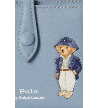 Polo Ralph Lauren Cartera compacta Polo Bear azul