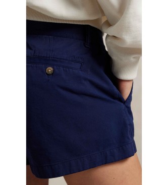 Polo Ralph Lauren Calções chino de algodão azul-marinho