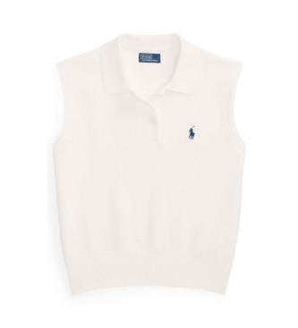Polo Ralph Lauren Zeitloses weißes Poloshirt