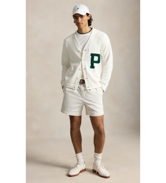 Polo Ralph Lauren Cardigan in cotone Relaxed Fit bianco
