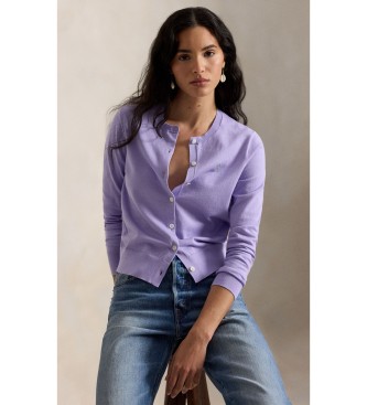 Polo Ralph Lauren Kofta i bomull och elastan i lila