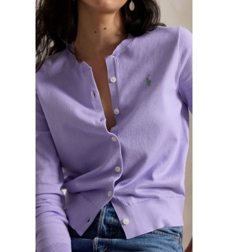 Polo Ralph Lauren Kofta i bomull och elastan i lila