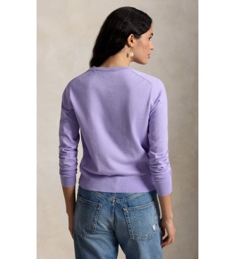 Polo Ralph Lauren Kofta i bomull och elastan i lila