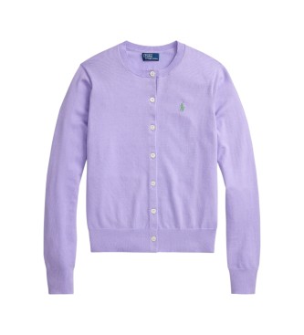 Polo Ralph Lauren Kofta i bomull och elastan i lila