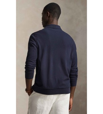 Polo Ralph Lauren Polo in piqu� blu navy