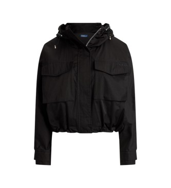 Polo Ralph Lauren Schwarze, taillierte Windjacke