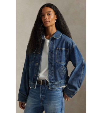 Polo Ralph Lauren Denimjakke, dungaree, blå