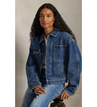 Polo Ralph Lauren Denimjakke, dungaree, blå