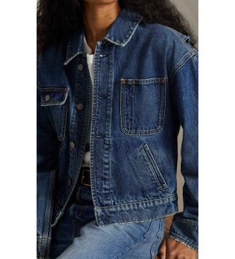 Polo Ralph Lauren Denimjakke, dungaree, blå