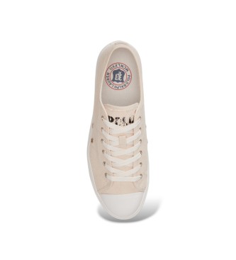 Polo Ralph Lauren Ayers l�gskor i tv�ttad beige