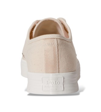 Polo Ralph Lauren Ayers l�gskor i tv�ttad beige
