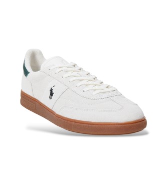 Polo Ralph Lauren Wit su�de Bedford sportschoenen
