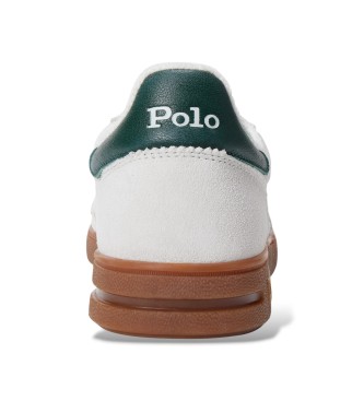 Polo Ralph Lauren Wit su�de Bedford sportschoenen