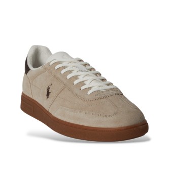 Polo Ralph Lauren Bruine su�de Bedford sportschoenen